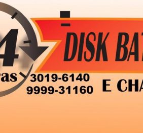 24h Disk Bateria e Chaveiro
