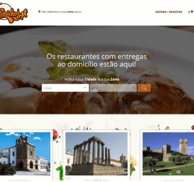 Encomendar comida online