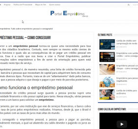 Portal Empréstimo