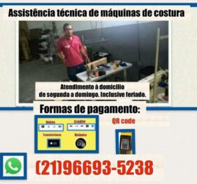 Conserto de maquinas de costur...