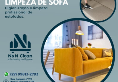 N&N Clean – Limpeza de Sofá e Impermeabilização de Estofados