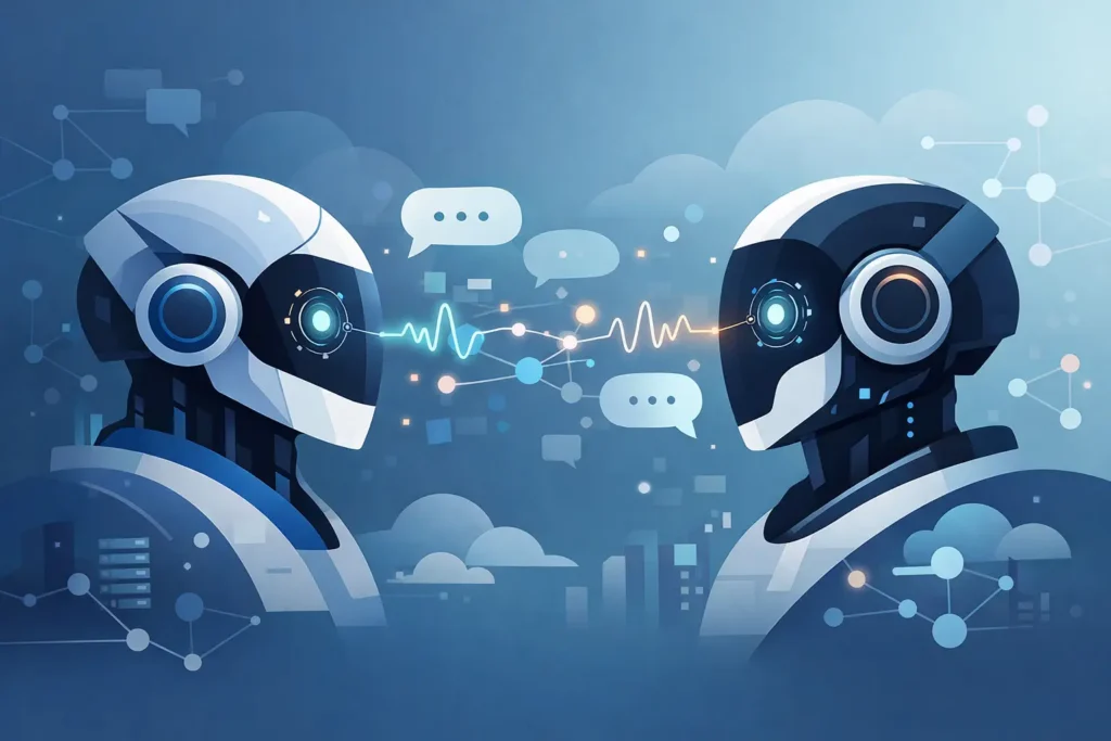 Como os Agentes IA Comunicam Entre Si